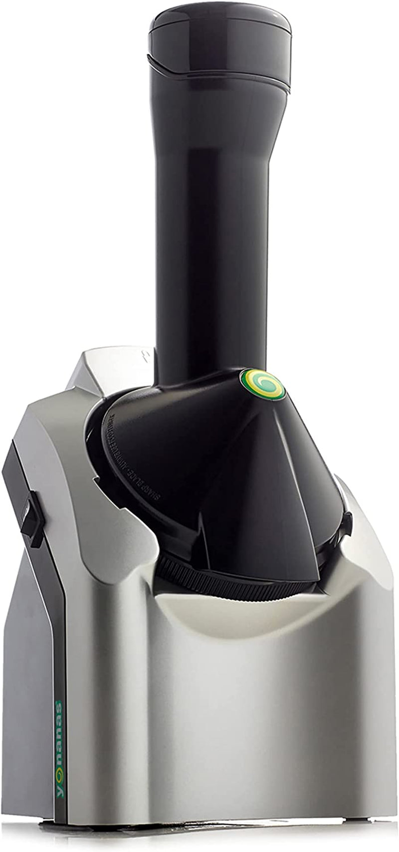 902 Classic Vegan, Dairy-Free Frozen Fruit Soft Serve Maker, Includes 36 Recipes, 200-Watts, Silver