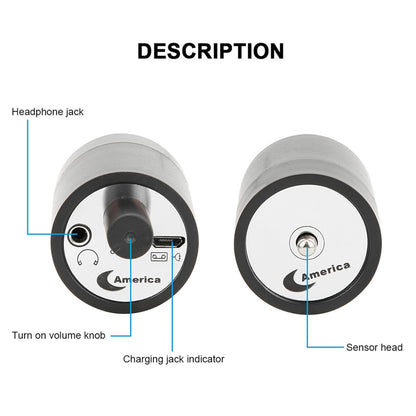 Sound Amplifier, Enhanced Microphone Audio Ear Listening Device Amplifier through Wall/Door Voice Tool