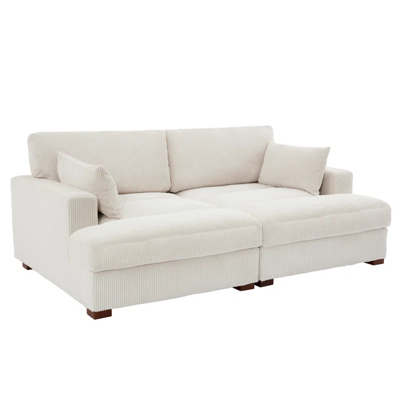 Bentura 83.86'' Recessed Arm Modular Sofa