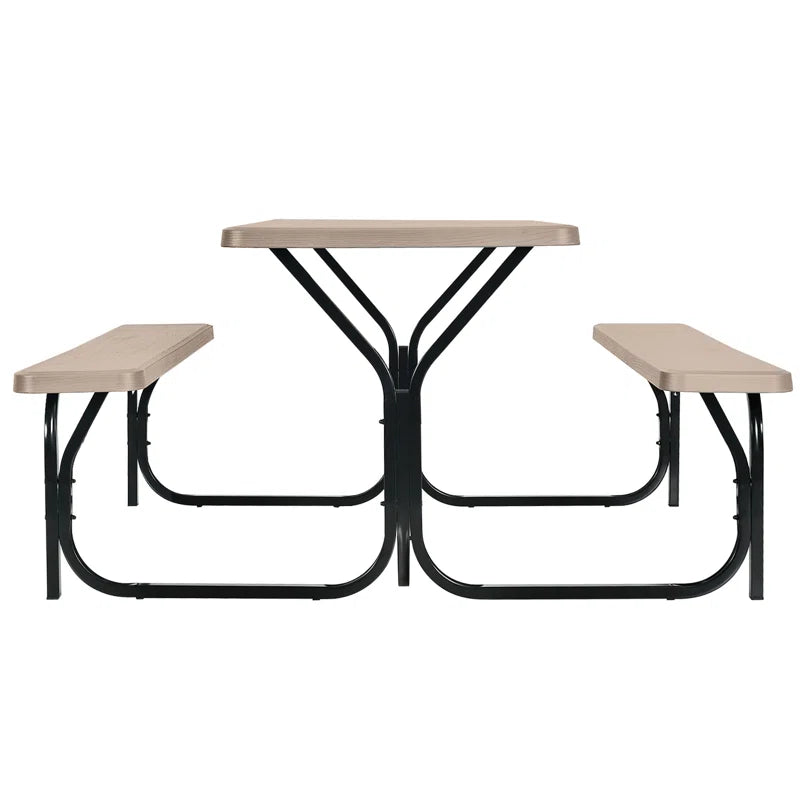 Mcalpin 4 - Person Rectangular Outdoor Dining Set