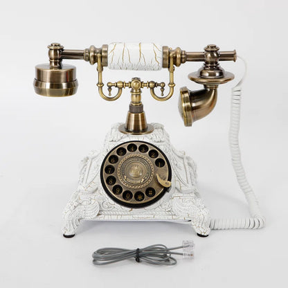 Rotary Dial Corded Telephone