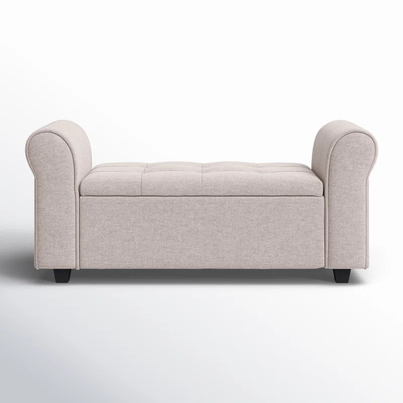 Ammarie Fabric Upholstered Storage Bench