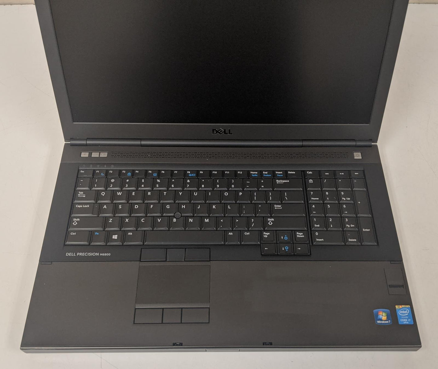 Used  M6800 Gaming Laptop Core I7 2.7Ghz Quad Core 16GB Memory 256GB Solid State Hard Drive Nvidia Graphics Windows 10 Home