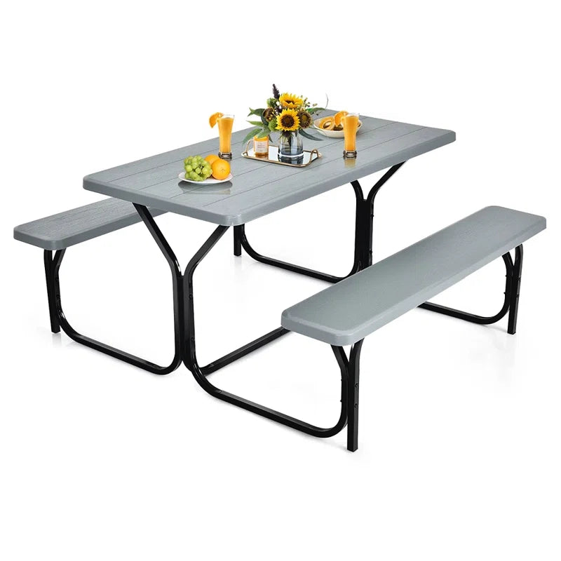 Mcalpin 4 - Person Rectangular Outdoor Dining Set