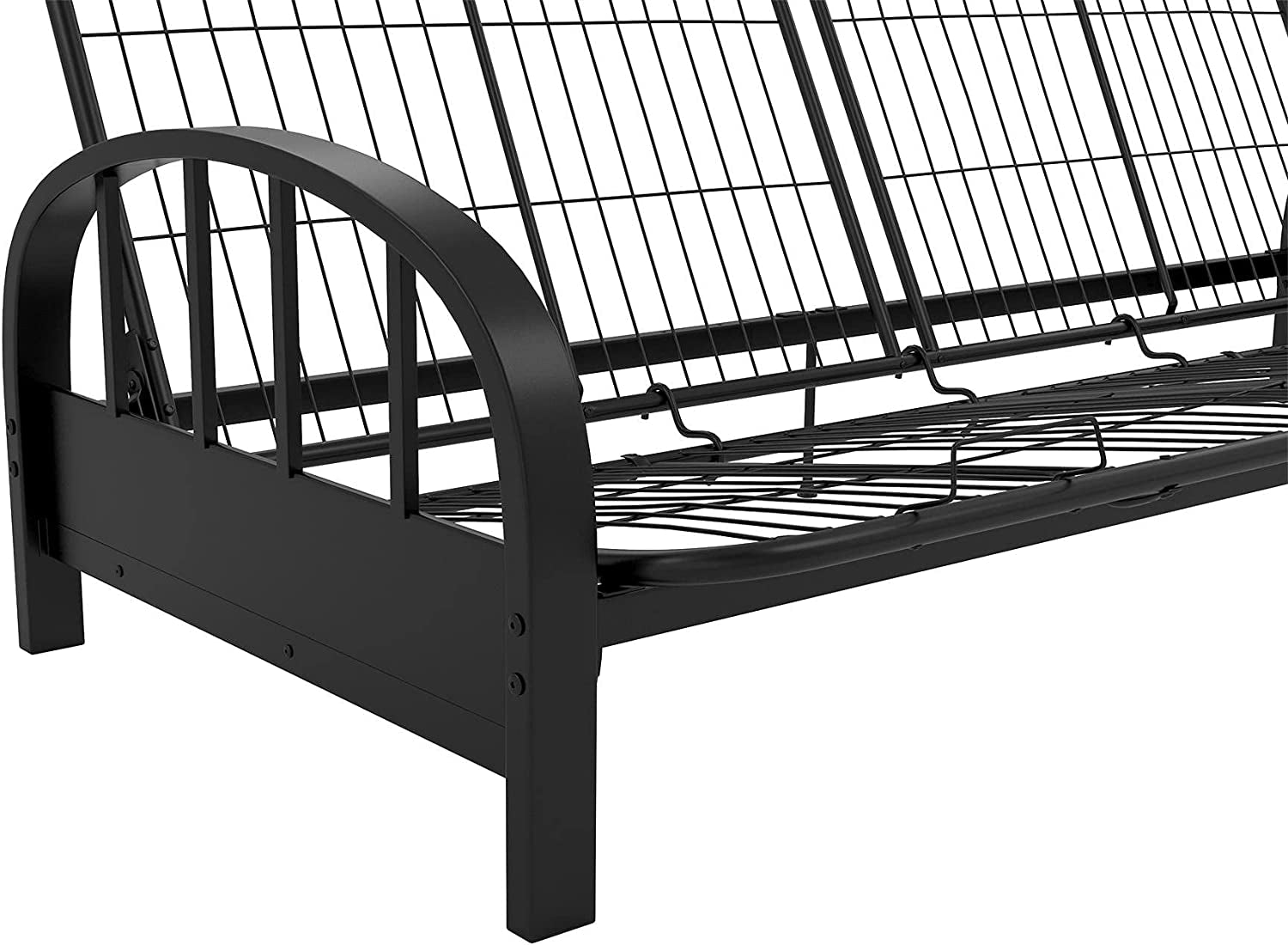 Aiden Metal Futon Frame, Black Large