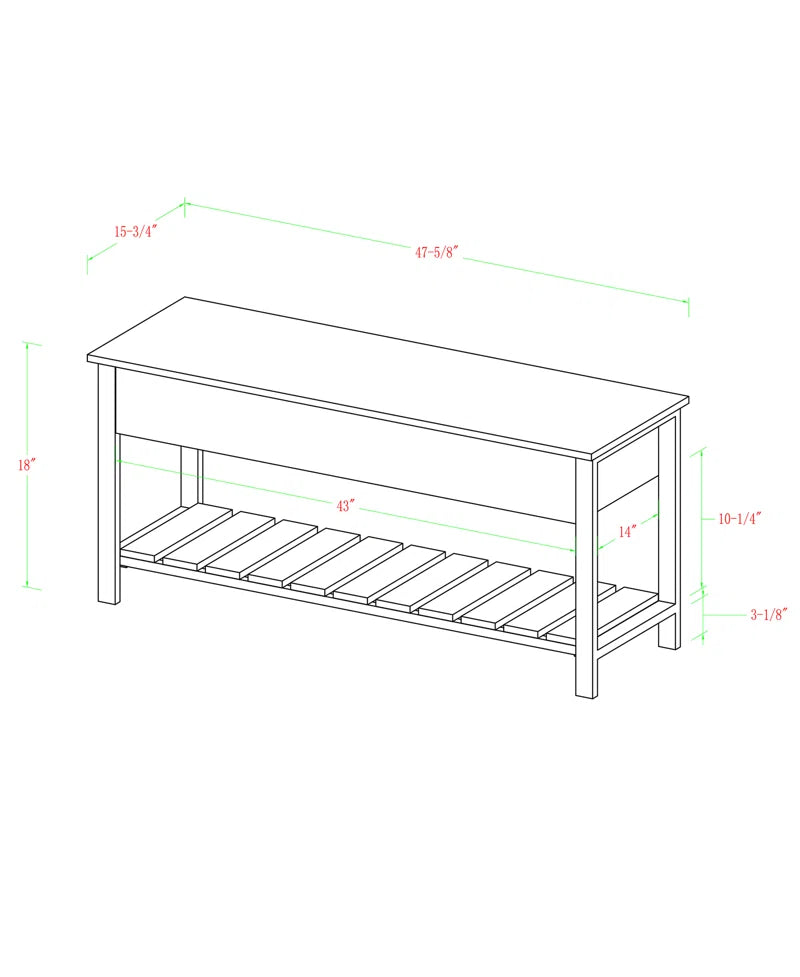 Raland Storage Bench