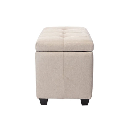 Bacca Fabric Upholstered Storage Bench