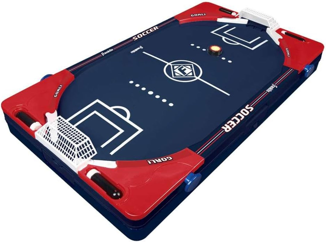 Table Top Sports Game Set - 5-In-1 Sports Center Indoor Sports Games - Tabletop Soccer, Basketball, Hockey, Bowling + Pool