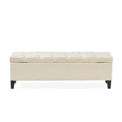 Amalfi Polyester Blend Upholstered Storage Bench