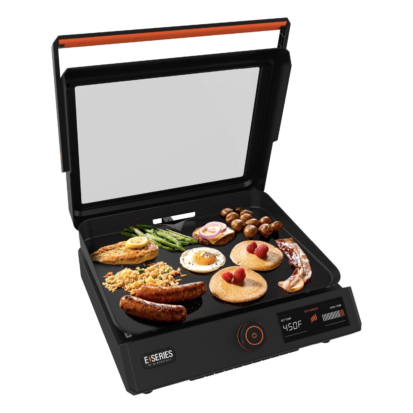 E-Series 17" Electric Tabletop Griddle with Hood