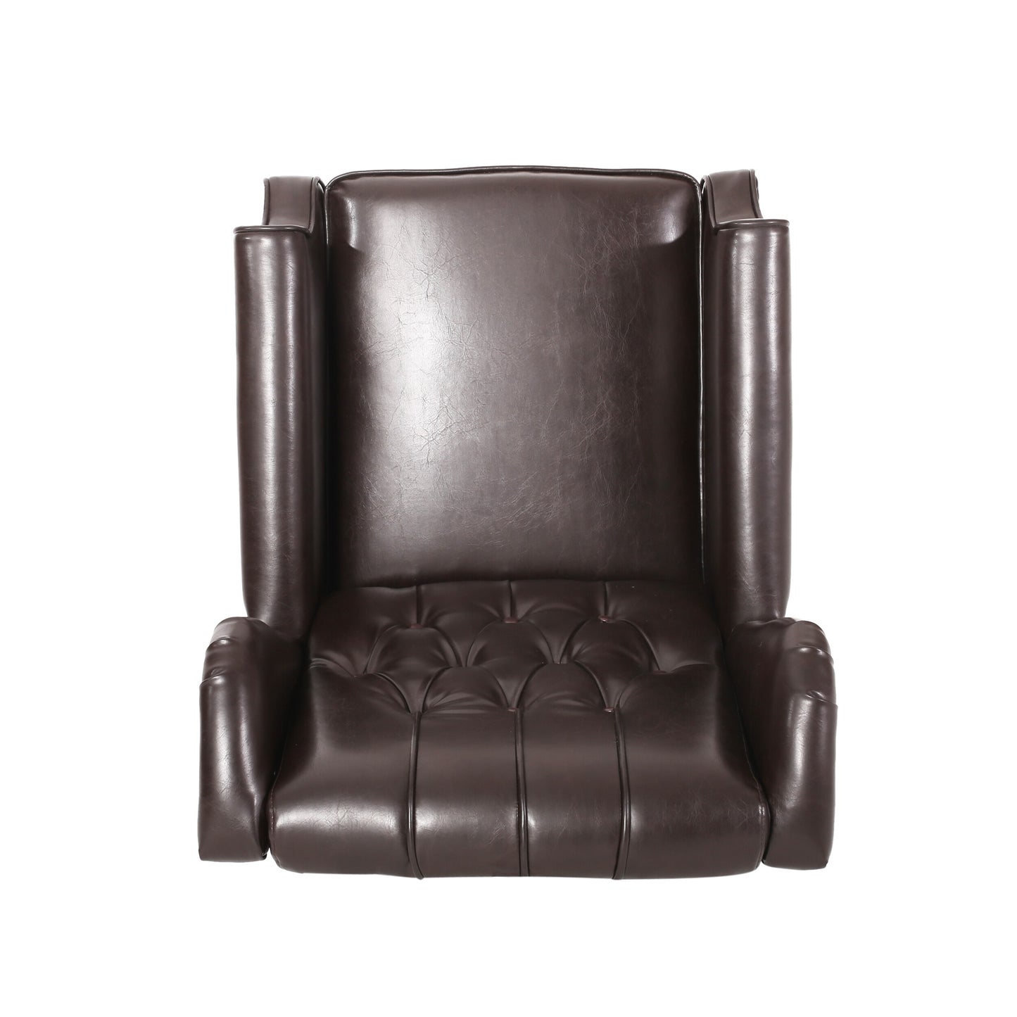 Walter Tufted Bonded Leather Recliner (Set of 2) by