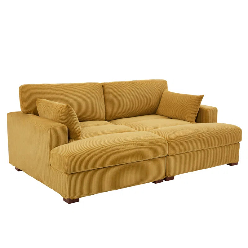 Bentura 83.86'' Recessed Arm Modular Sofa