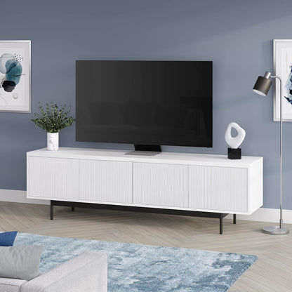 Whitman TV Stand, 70" Wide, White