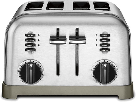 4 Slice Toaster Oven, Brushed Stainless, CPT-180P1