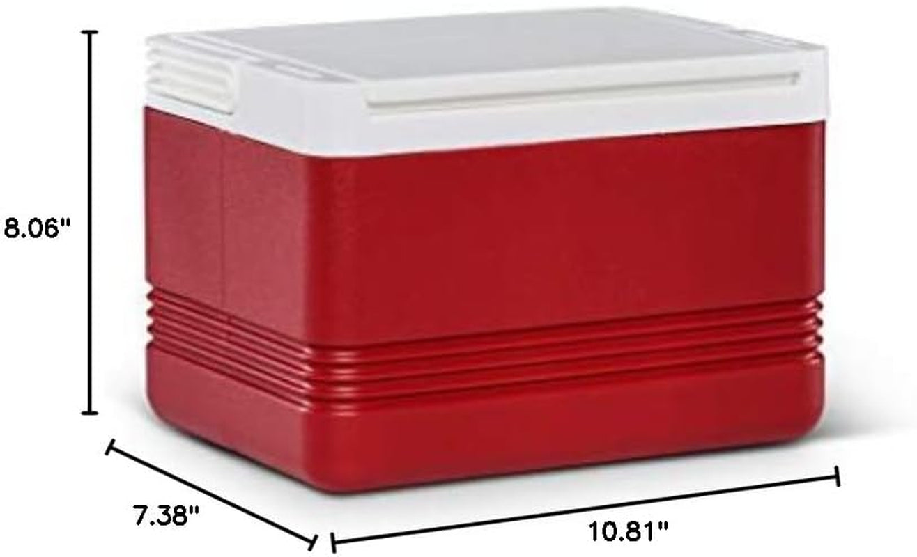 Igloo Legend 6-Can Cooler, Red, 5 Qt