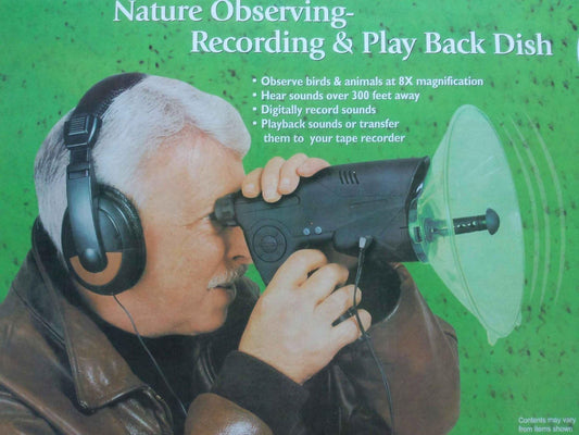 Spy Listening Device Extreme Sound Amplifier Ear Bionic Birds Recording Watcher