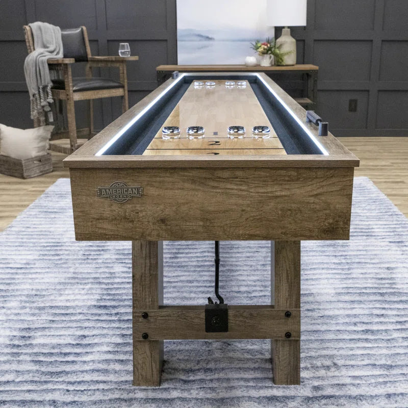 Brookdale  LED 9' Shuffleboard Table