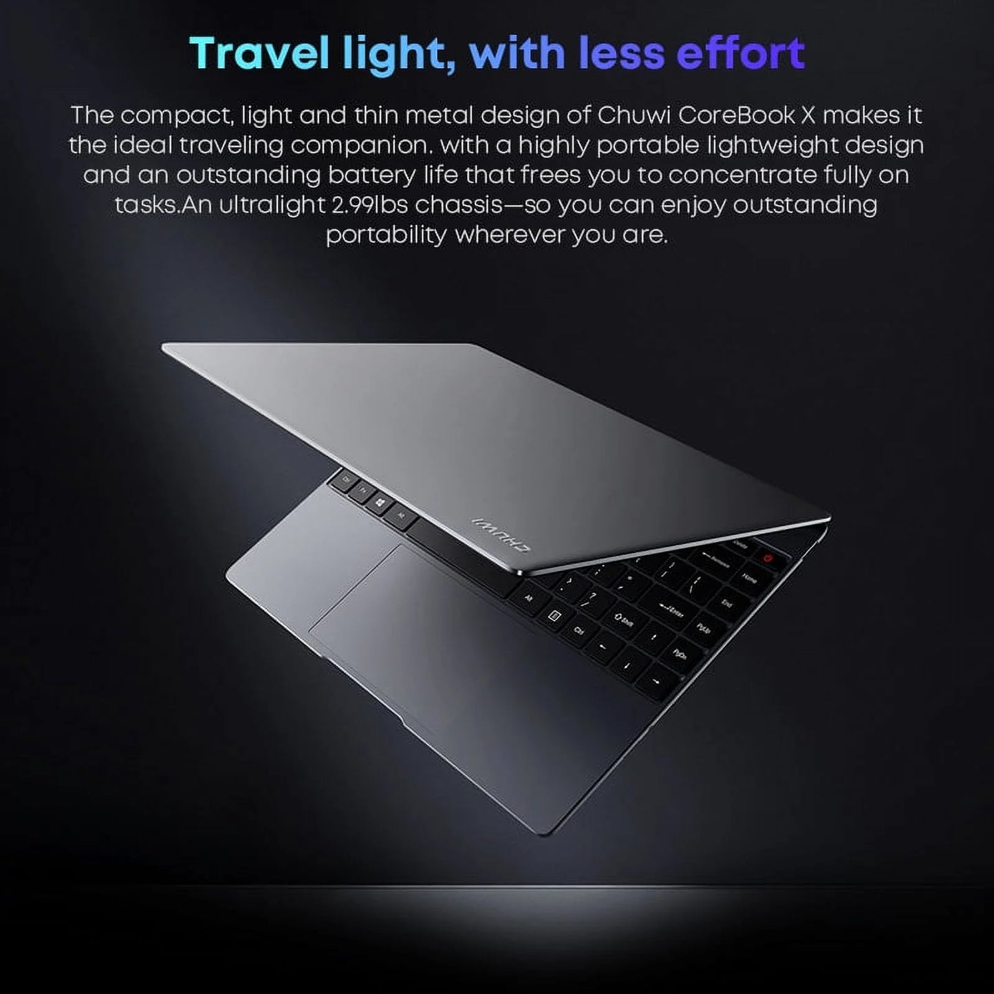 Corebook X 14" Laptop 512GB SSD 16GB Ddr4,10Th Gen Intel I5-1035G1,4K IPS Display,Quad Core,Windows 11 Gaming Notebook Computer,3.7Ghz,Wifi 6,2160 X 1440