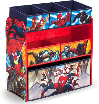 Multi-Bin Toy Organizer, Marvel Spider Man