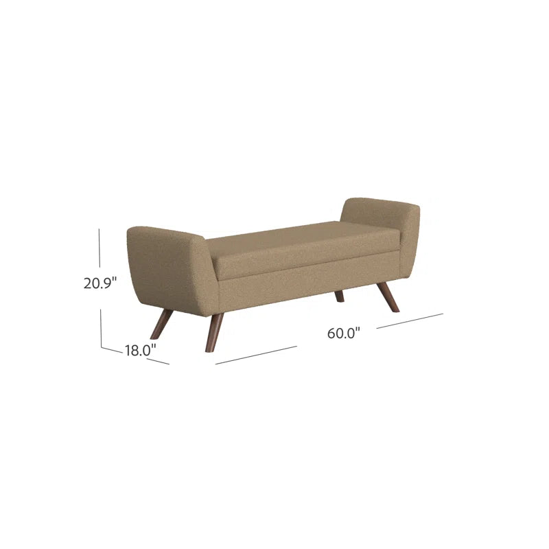 Amsi Upholstered Storage Bench