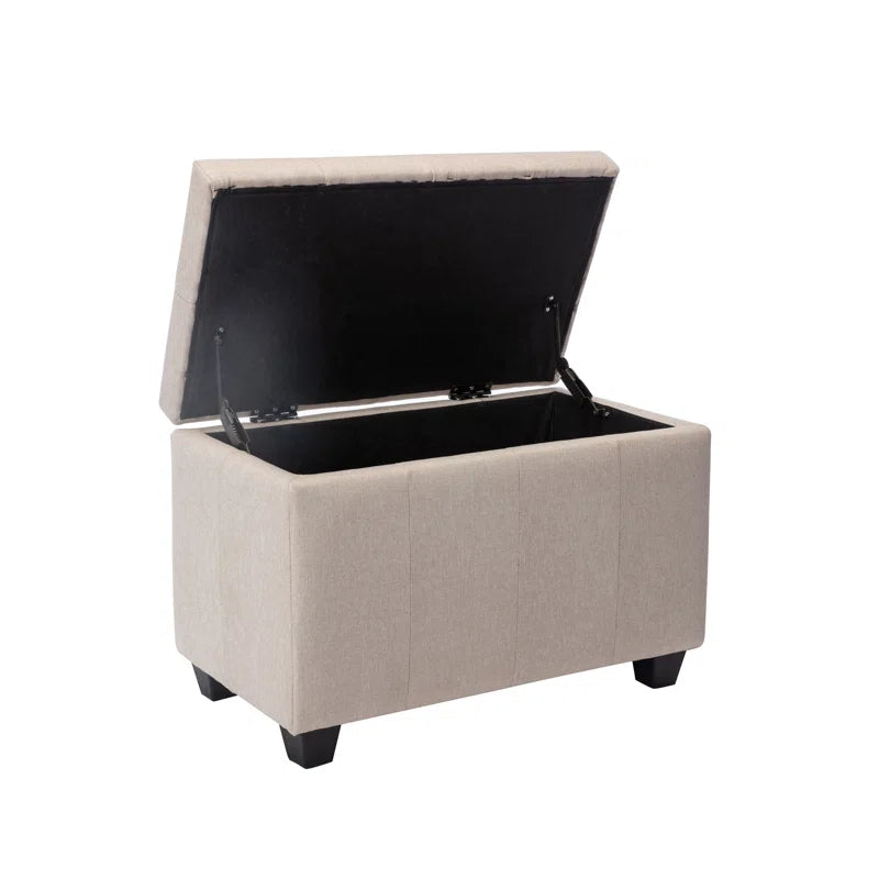 Bacca Fabric Upholstered Storage Bench