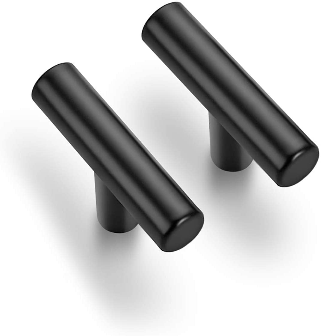 10 Pack 2 Inch Cabinet Pulls Matte Black Stainless Steel Kitchen Drawer Pulls Cupboard Handles Cabinet Handles