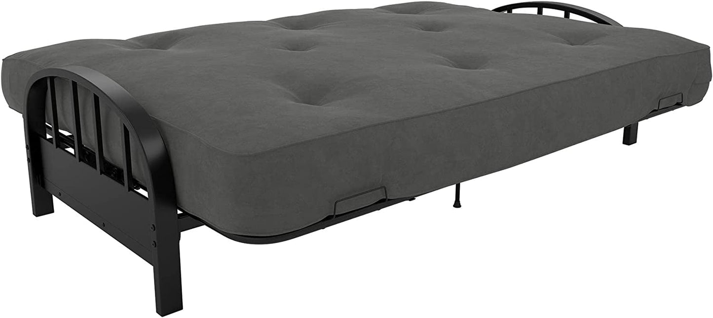 Aiden Metal Futon Frame, Black Large