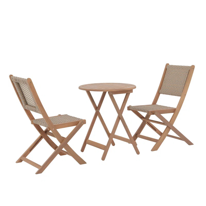 Mhega 2 - Person round Outdoor Dining Set