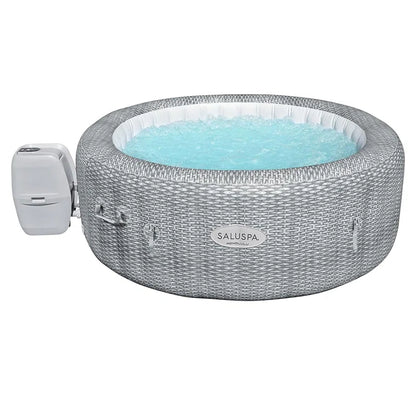 Honolulu Saluspa 6 Person Inflatable round Hot Tub Spa with 140 Airjets