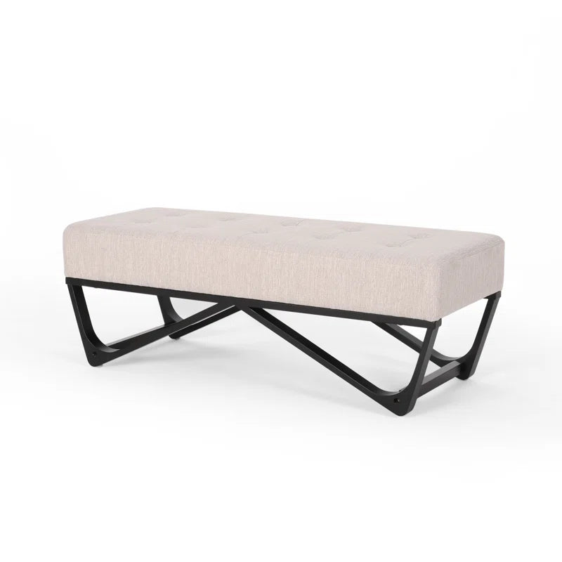 Petrie Polyester Upholstered Bench