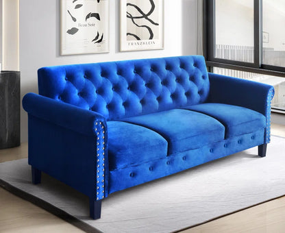 Luevano 79.1'' Velvet Sofa