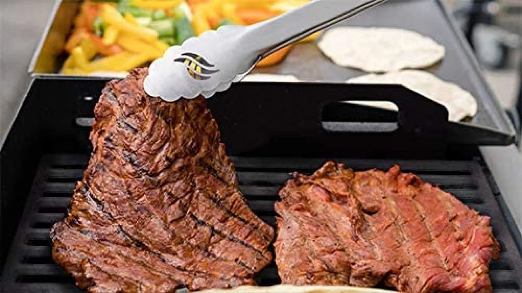 " Easy Assemble Care, Store and Use Tough Durable Ever Reliable Blackstone Griddle & Charcoal Grill Combo 1819 - Serve up Really Tasty Meals with That Distinct Grilled to Perfection Flavor"