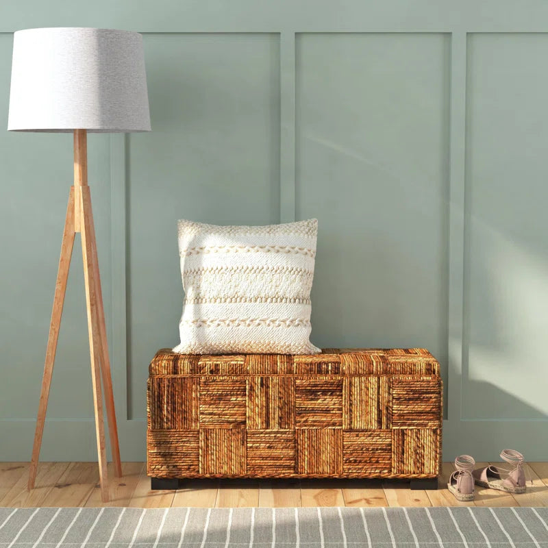 Castiel Wicker Storage Bench