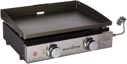 1666 22" Tabletop Griddle Outdoor Grill, 22 Inch, Black