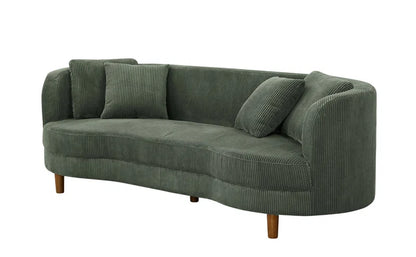 Lutanda 90'' Corduroy Sofa