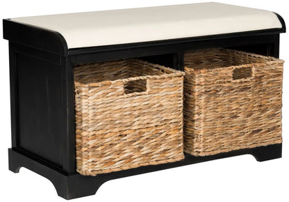 Briananthony Canvas Upholstered Storage Bench