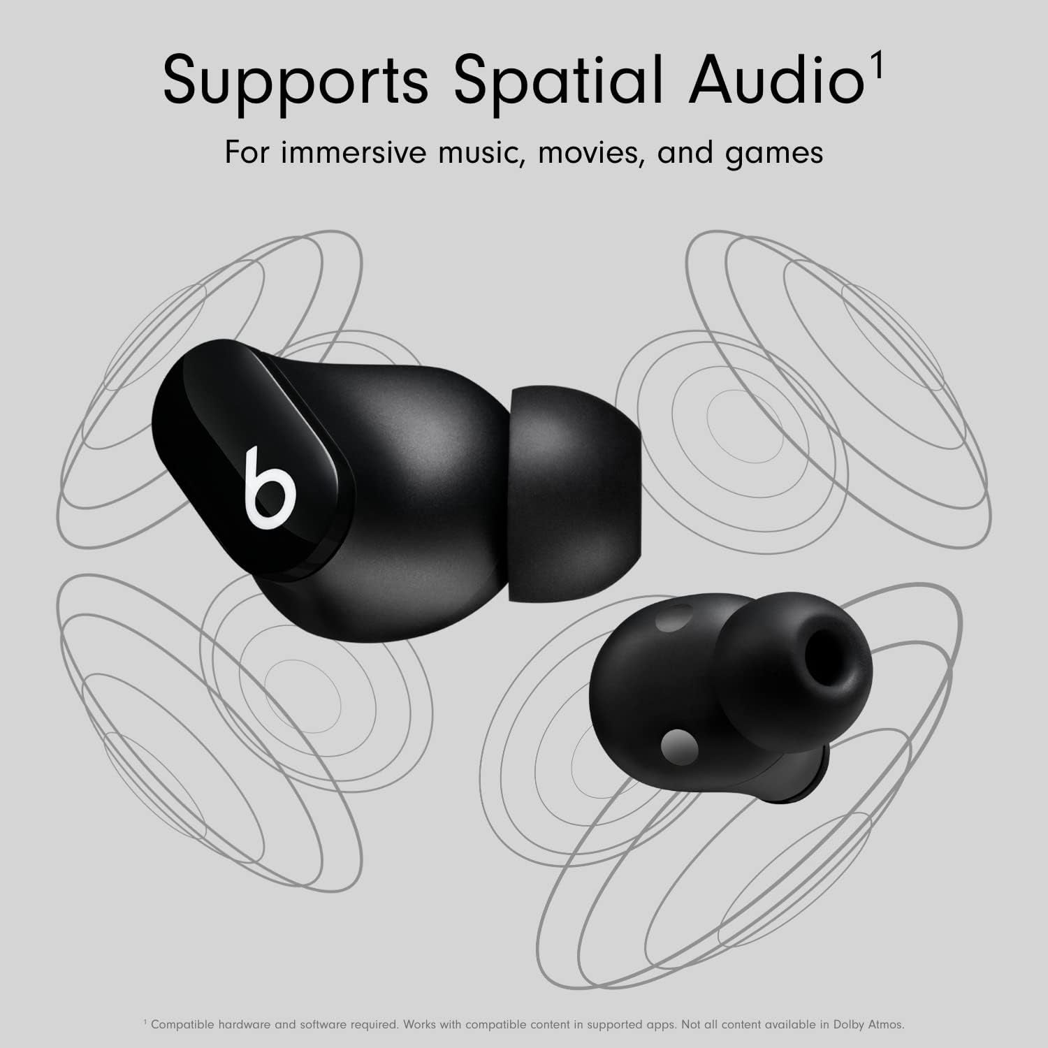 Studio Buds with Applecare+ for Headphones (2 Years) - Black