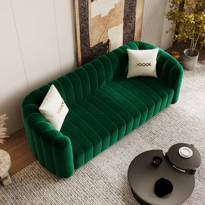 Maeesha 83.46'' Velvet Sofa