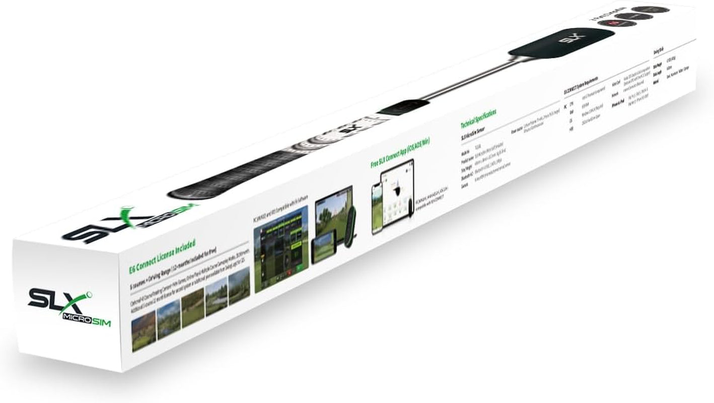 Mobile Golf Simulator - SLX Microsim PRO-PACK + GPS and Auto-Video Capture