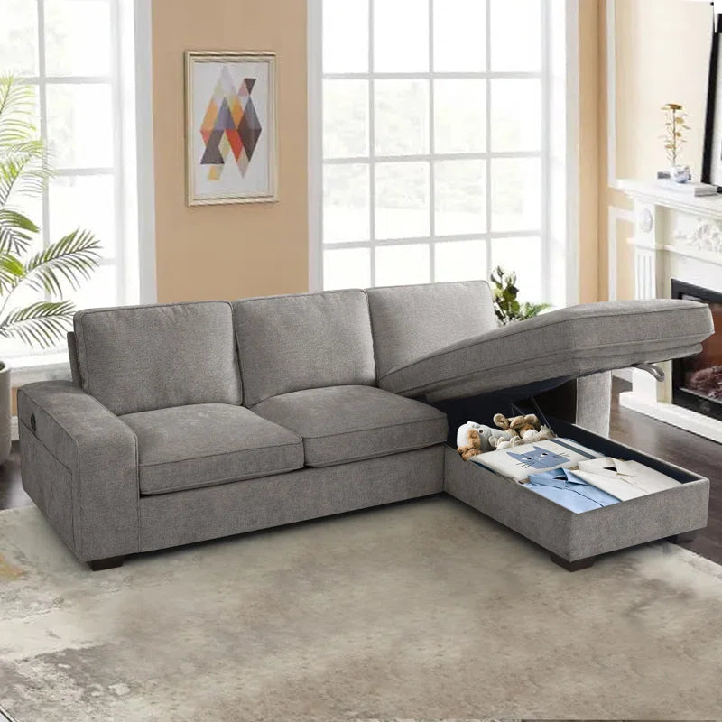 Mahwah 98'' Upholstered Sofa