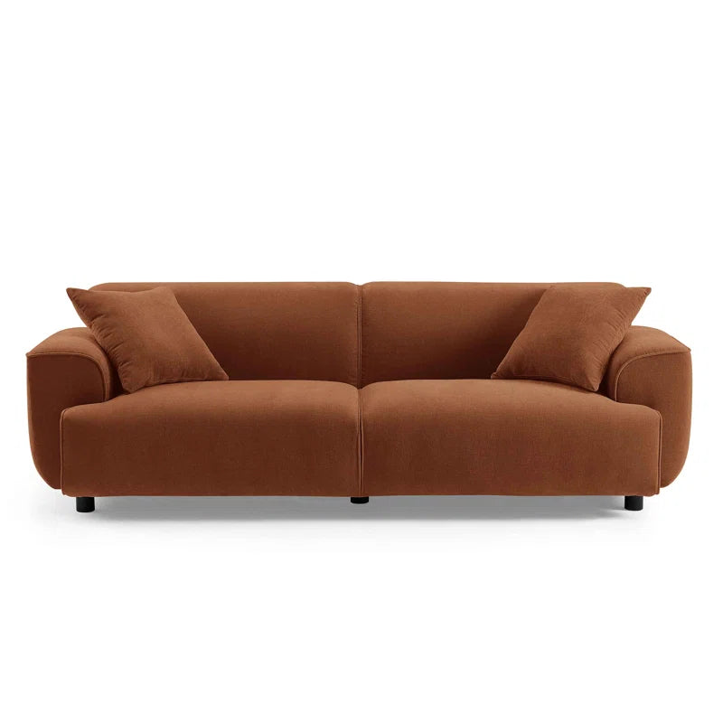 MINIMORE Modern Style Sofa 91" round Arm Sofa