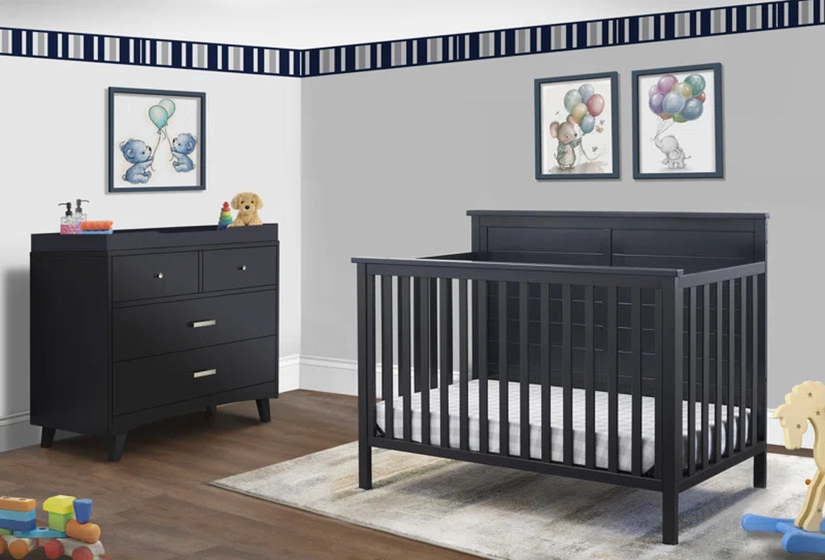 Ashley 4-In-1 Convertible Crib - Design By Technique