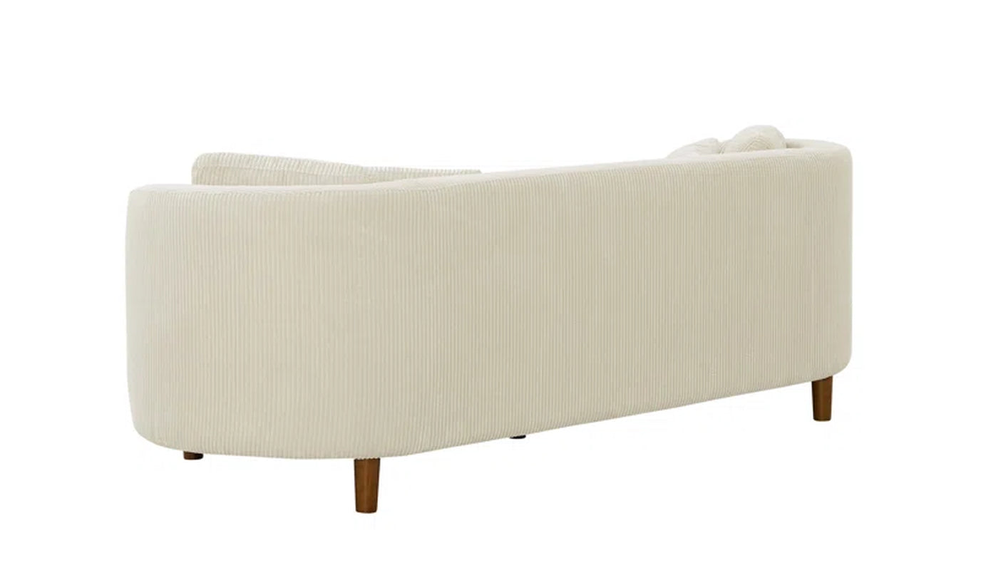 Lutanda 90'' Corduroy Sofa