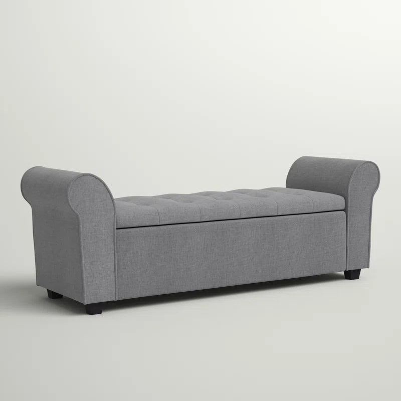 Landaverde Fabric Upholstered Storage Bench