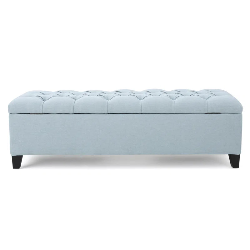 Amalfi Polyester Blend Upholstered Storage Bench