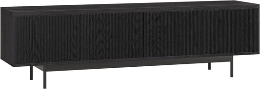 Whitman TV Stand, 70" Wide, Black