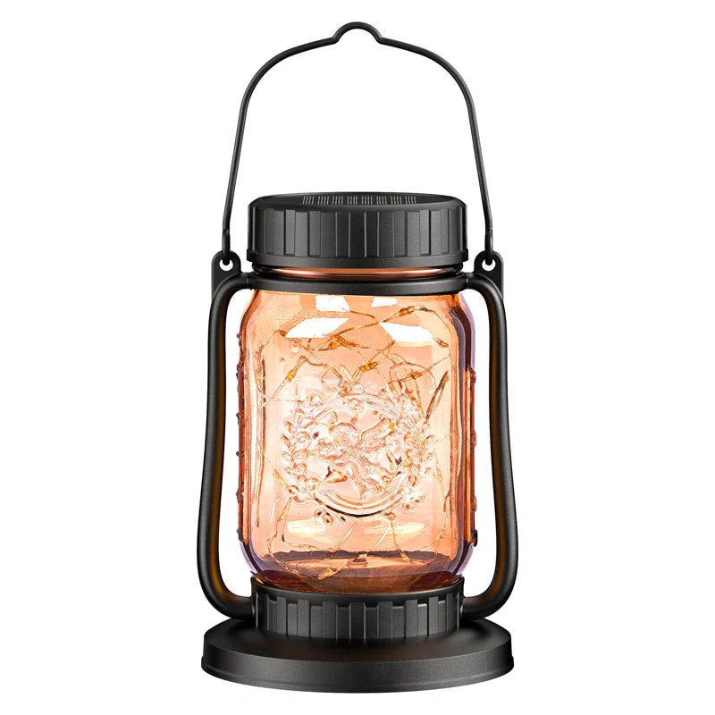 10'' Solar Powered Integrated LED Outdoor Lantern