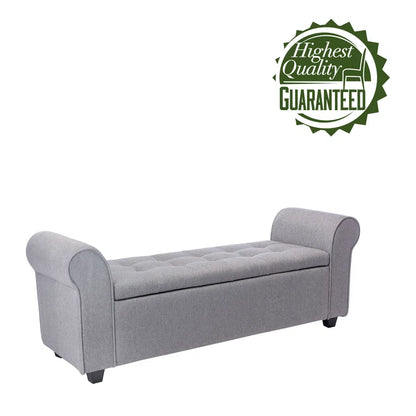 Landaverde Fabric Upholstered Storage Bench