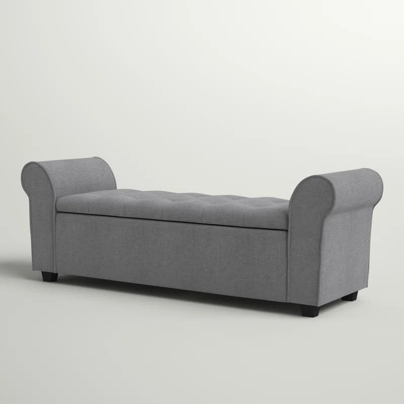 Landaverde Fabric Upholstered Storage Bench