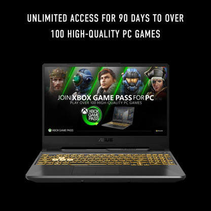 TUF Gaming A15 (2024) Gaming Laptop, 15.6” FHD 144Hz Display, NVIDIA® Geforce RTX™ 2050, AMD Ryzen™ 5 7535HS, 8GB DDR5, 512GB Pcie® Gen4 Nvme™ SSD, Wi-Fi 6, Windows 11, FA506NF-ES51